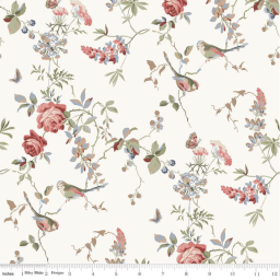 Anne of Green Gables - Floral with Birds - Cream